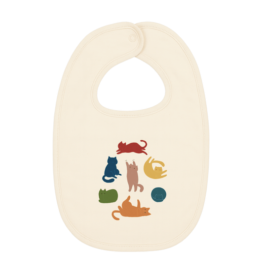 Natural Raw Bib Front