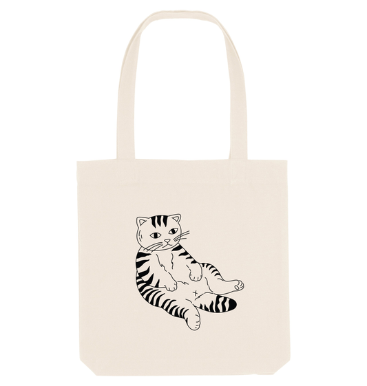 Natural Printed Bag Front